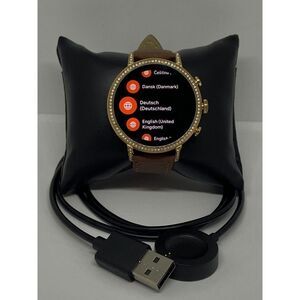 Fossil Gen 4 Authentic Digital Dial Smart Watch Custom Band FTW6015 QT456